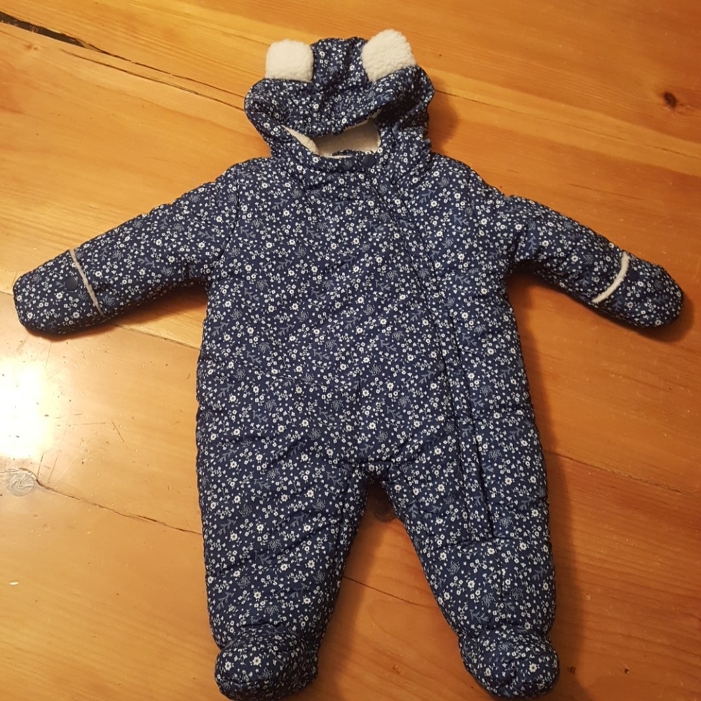 Like new carters baby snowsuit